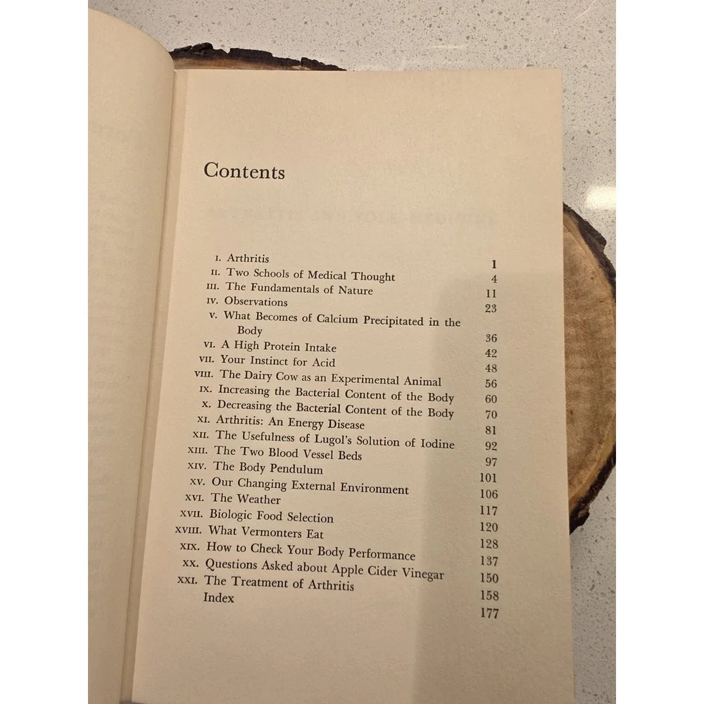 D. C. Jarvis, M. D. Arthritis Folk Medicine  1st Edition 1960